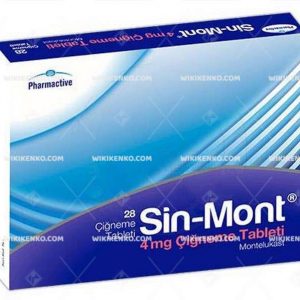 Sin - Mont Chewable Tablet  4 Mg