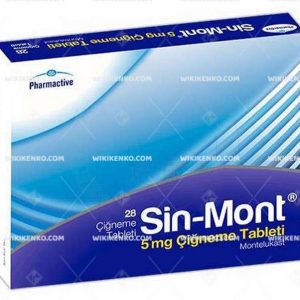 Sin – Mont Chewable Tablet  5 Mg