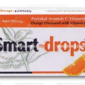 Smart - Drops Portakalli Ve C Vitaminli Pastil Takviye Edici Gida