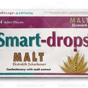 Smart - Drops Malt Ekstraktli Pastil
