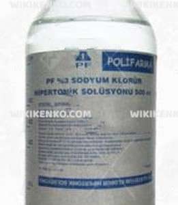 Pf %3 Sodyum Klorur Solutionu