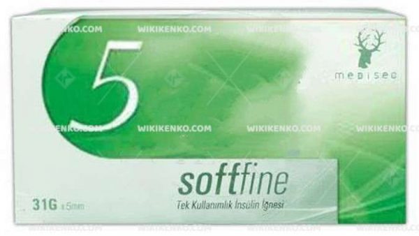 Softfine Insulin Needle Ucu 5 Mm (31G)