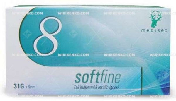 Softfine Insulin Needle Ucu 8 Mm (31G)