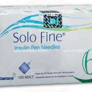 Solofine Insulin Kalem Needle 6 Mm (31G)