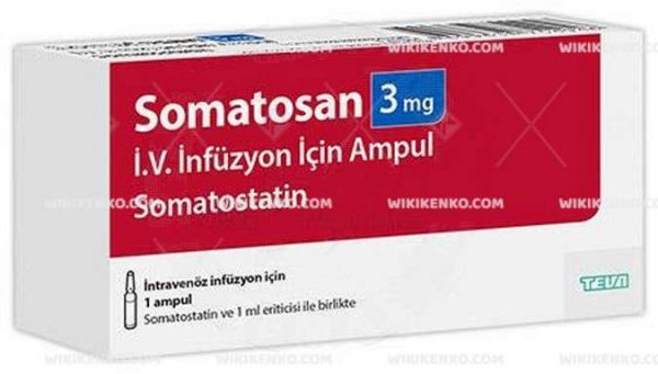 Somatosan Iv Infusion Icin Ampul 3 Mg