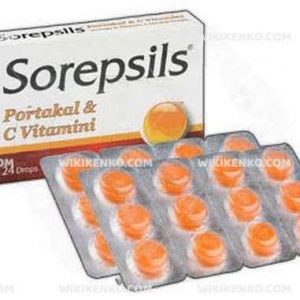 Sorepsils Portakalli C Vitaminli Pastil