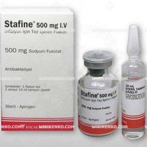 Stafine L.V. Infusion Icin Powder Iceren Vial