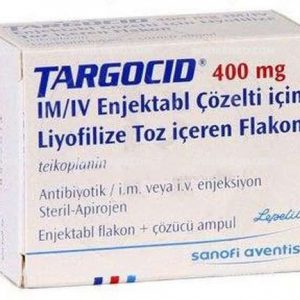 Targocid Injection Solution Icin Liyofilize Powder Iceren Vial  400 Mg