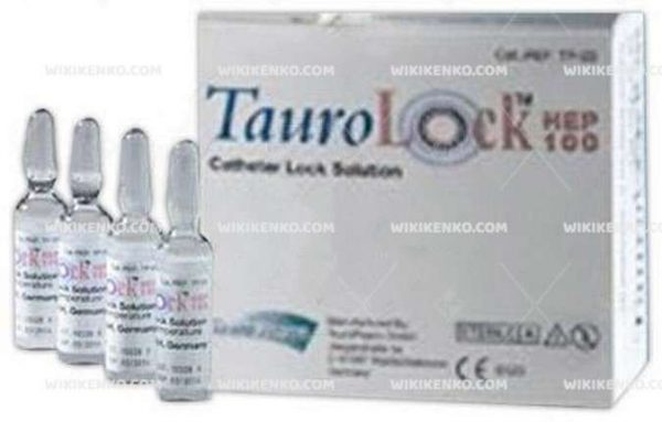 Taurolock - Hep 100 Katater Enfeksiyon Onleme Solutionu