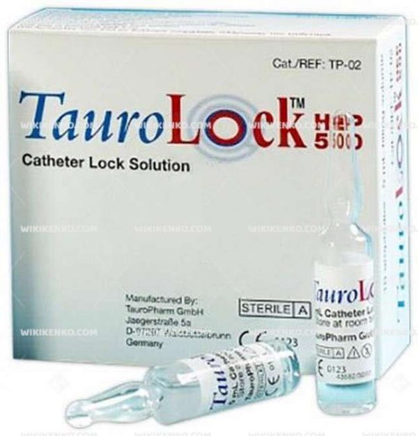 Taurolock - Hep 500 Katater Enfeksiyon Onleme Solutionu