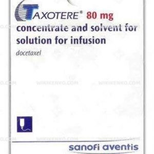 Taxotere I.V. Infusion Solution Iceren Vial 80 Mg/6Ml