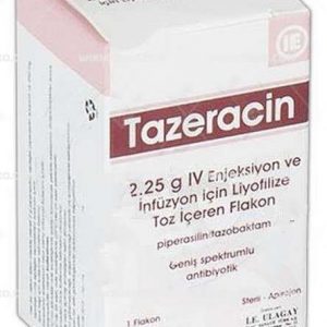 Tazeracin Iv Enj. Ve Inf. Icin Liyofilize Powder Iceren Vial 2.25 G