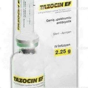Tazocin Ef Liyofilize Powder Iceren Vial 2.25 G