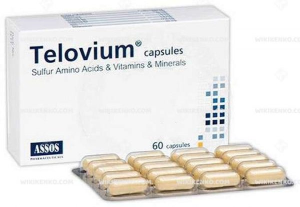 Telovium Capsule Vitamin, Mineral Ve Aminoasit Iceren Takviye Edici Gida