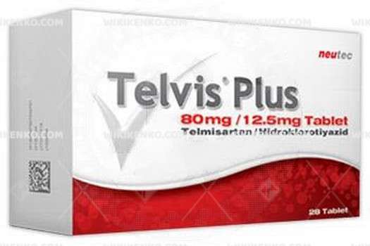 Telvis Plus Tablet 80 Mg/12.5Mg