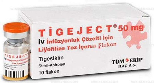 Tigeject Iv Infusionluk Solution Icin Liyofilize Powder Iceren Vial