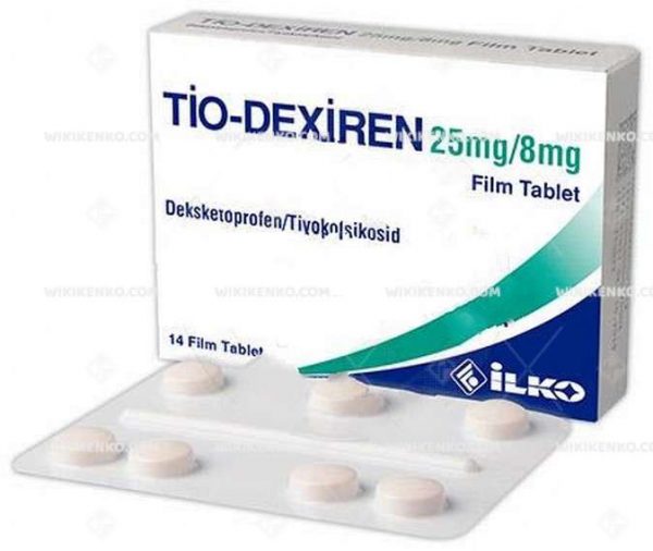 Tio - Dexiren Film Tablet 25 Mg/8Mg