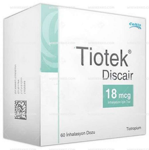 Tiotek Discair Inhalation Icin Powder