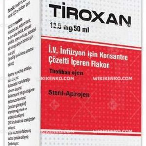 Tiroxan I.V. Infusion Icin Konsantre Solution Iceren Vial
