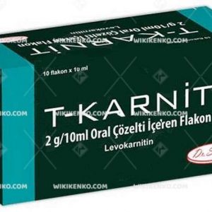 T – Karnit Oral Solution Icreren Vial 2000 Mg/10Ml
