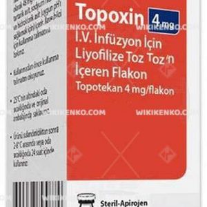 Topoxin I.V. Infusion Icin Liyofilize Powder Iceren Vial