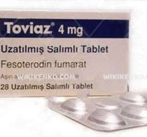Toviaz Uzatilmis Salimli Tablet 4 Mg