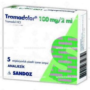 Tramadolor Injection Solution Iceren Ampul