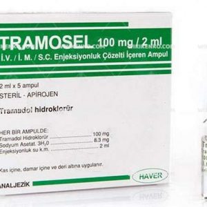 Tramosel I.V./I.M./S.C. Injection Solution Iceren Ampul