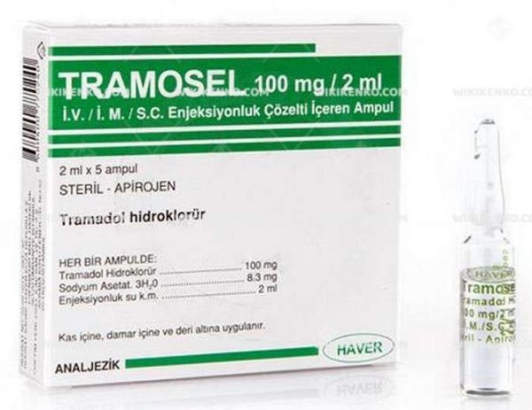 Tramosel I.V./I.M./S.C. Injection Solution Iceren Ampul