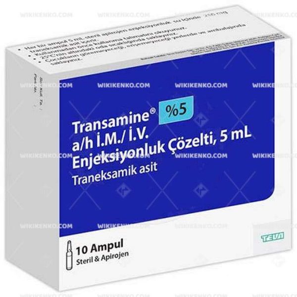 Transamine Im/Iv Injection Solution 250 Mg/5Ml
