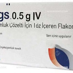 Tregs Iv Injection Solution Icin Powder Iceren Vial  0.5 G