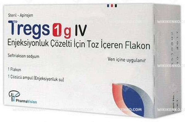 Tregs Iv Injection Solution Icin Powder Iceren Vial 1 G
