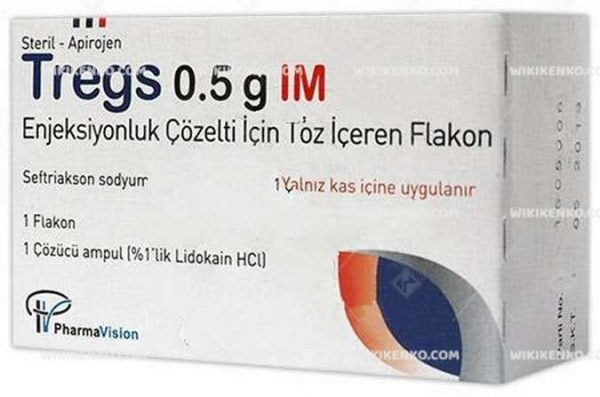 Tregs Im Injection Solution Icin Powder Iceren Vial 0.5 G