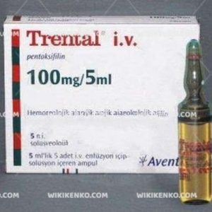 Trental I.V. Enfuzyon Icin Solution Iceren Ampul 100 Mg