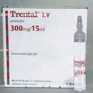 Trental I.V. Enfuzyon Icin Solution Iceren Ampul 300 Mg