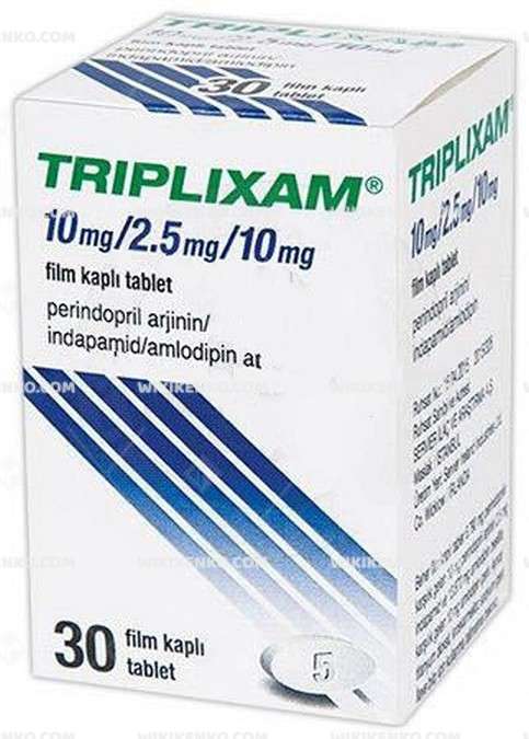 Triplixam Film Coated Tablet 10 Mg/2.5Mg/10Mg