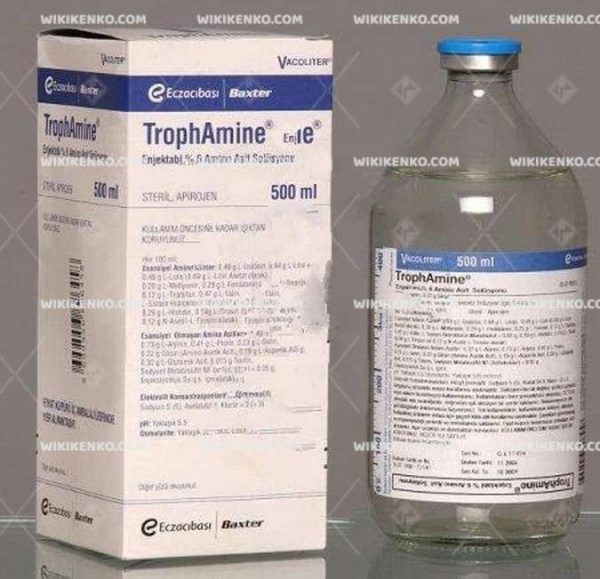 Trophamine Injection %6 Amino Asit Solutionu