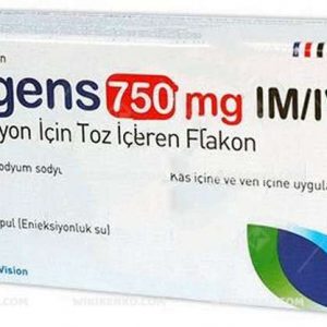Tugens Im/Iv Injection Icin Powder Iceren Vial 750 Mg