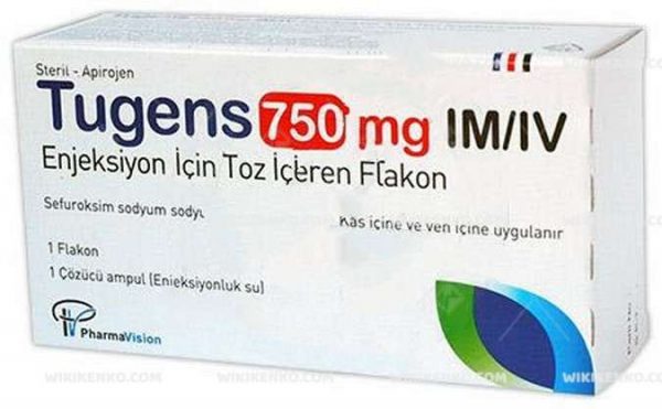 Tugens Im/Iv Injection Icin Powder Iceren Vial 750 Mg