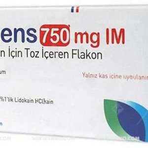 Tugens Im Injection Icin Powder Iceren Vial 750 Mg
