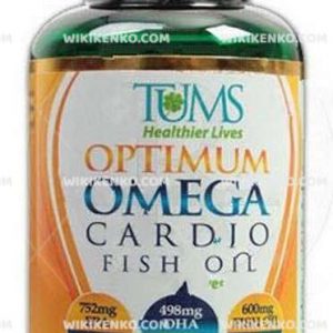 Tums Optimum Omega Cardio Fish Oil Capsule