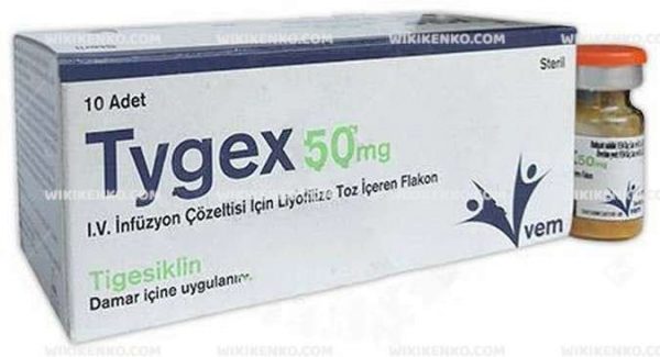 Tygex I.V. Infusion Solution Icin Liyofilize Powder Iceren Vial