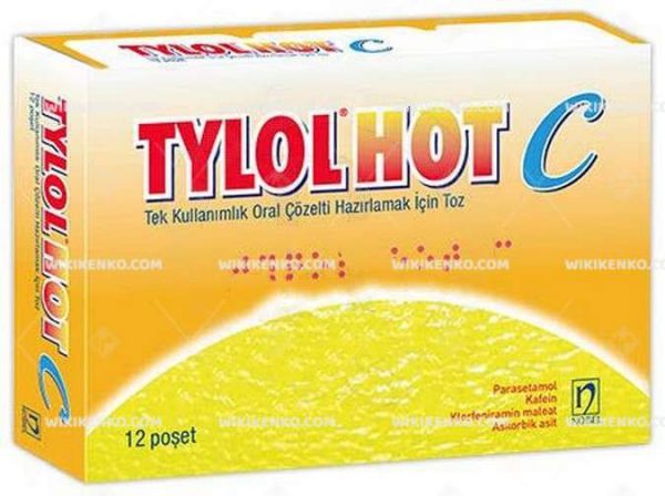 Tylol Hot C Tek Kullanimlik Oral Solution Hazirlamak Icin Powder