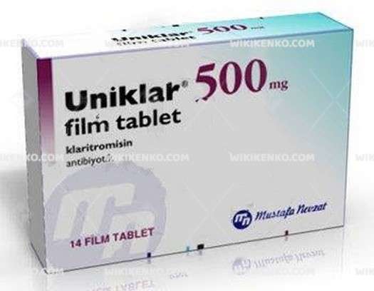 Uniklar Film Tablet 500 Mg