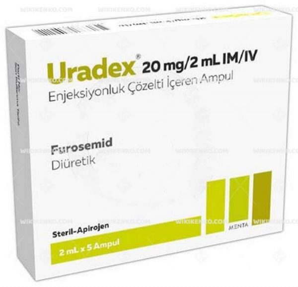 Uradex Im/Iv Injection Solution Iceren Ampul