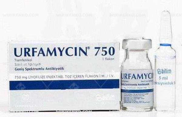 Urfamycin I.M./I.V. Injection Powder Iceren Vial