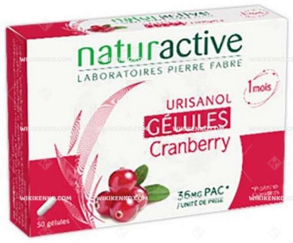 Naturactive Urisanol Turna Yemisi (Cranberry) Iceren Takviye Edici Gida