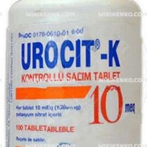 Urocit - K Kontrollu Salim Tablet 5 Mg