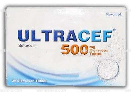 Ultracef Efervesan Tablet