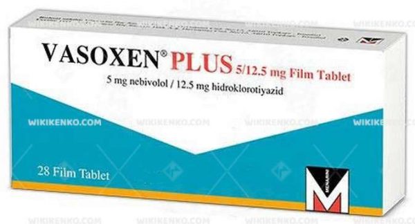 Vasoxen Plus Film Coated Tablet 5 Mg/12.5Mg